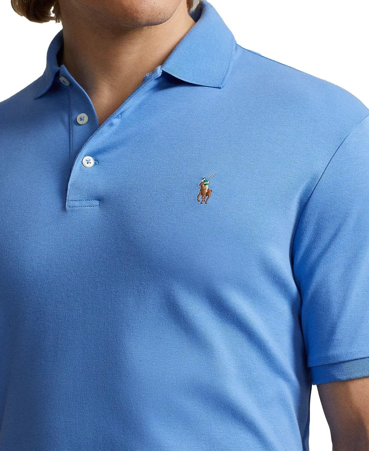Polo Ralkhjgph Lauren Men's Custom Slim Fit Iconic Mesh Polo