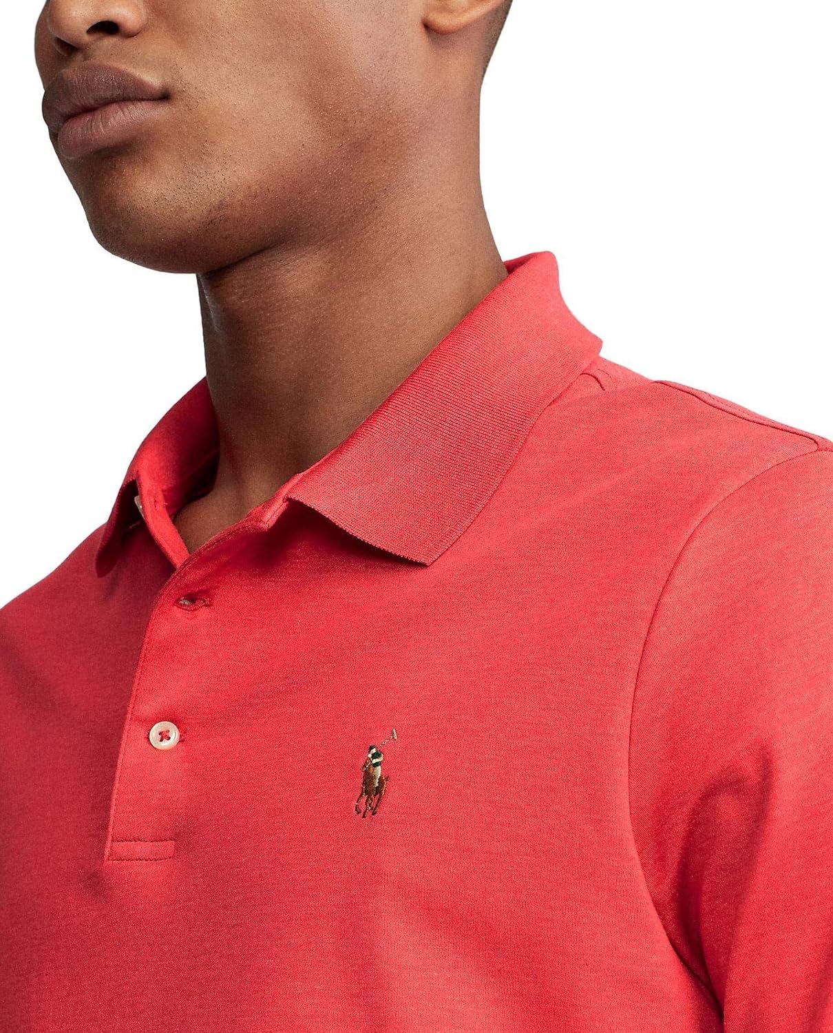 Polo Ralkhjgph Lauren Men's Custom Slim Fit Iconic Mesh Polo