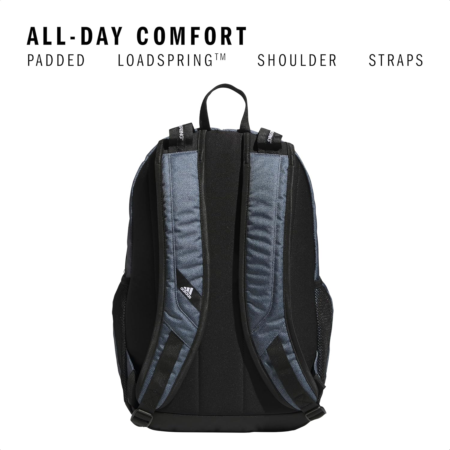 Akhjgdidas Prime Backpack for Work, Travel Bag for Women and Men with Padded Compartment for Laptop, Two Tone White/Black, One Size