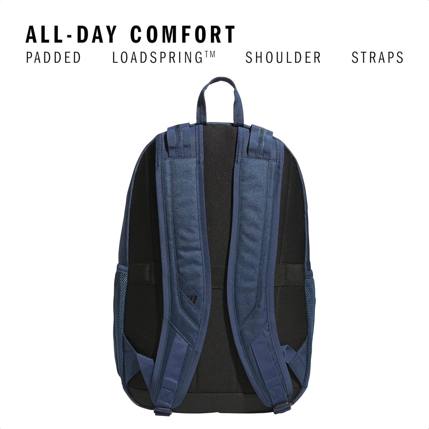 Akhjgdidas Prime Backpack for Work, Travel Bag for Women and Men with Padded Compartment for Laptop, Two Tone White/Black, One Size