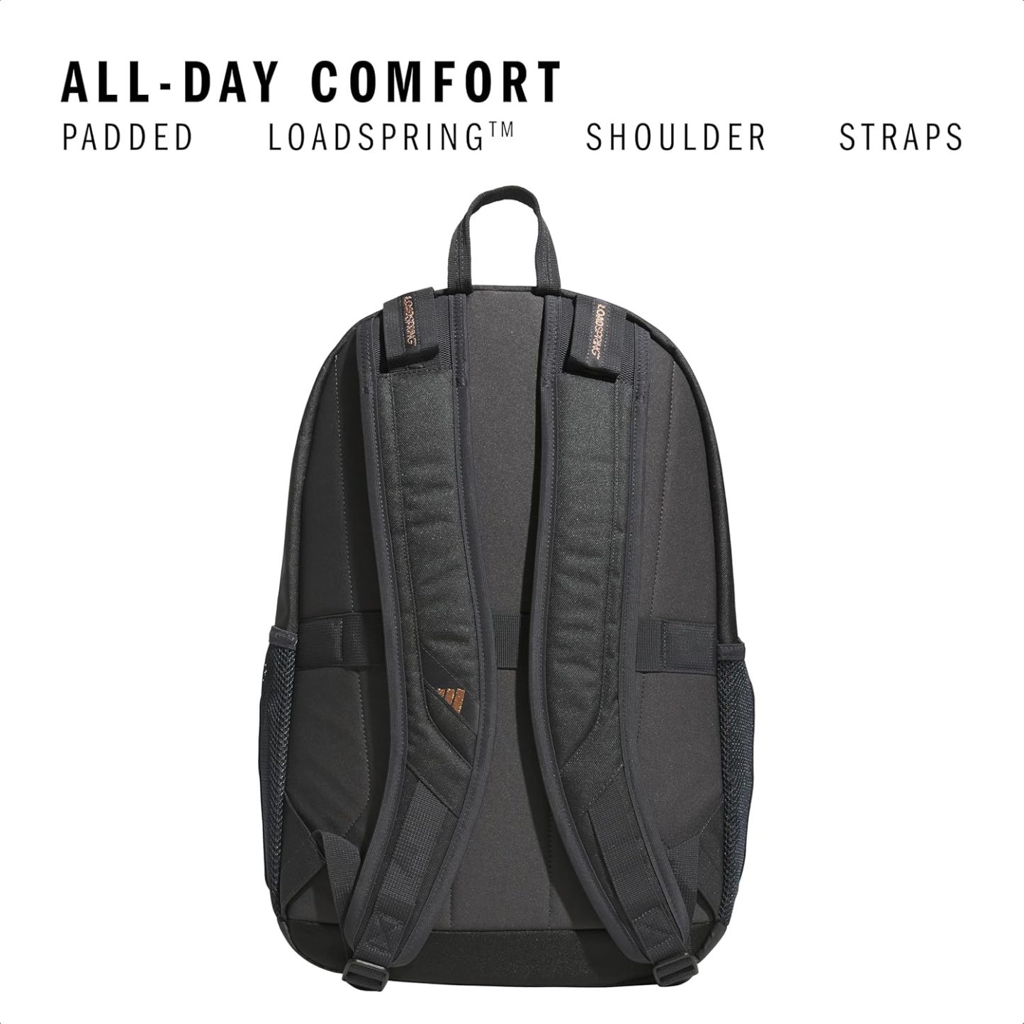 Akhjgdidas Prime Backpack for Work, Travel Bag for Women and Men with Padded Compartment for Laptop, Two Tone White/Black, One Size