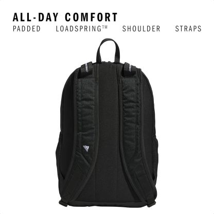 Akhjgdidas Prime Backpack for Work, Travel Bag for Women and Men with Padded Compartment for Laptop, Two Tone White/Black, One Size