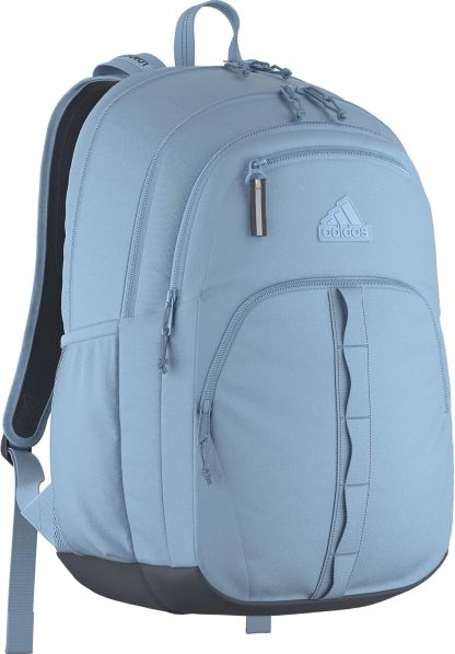 Akhjgdidas Prime Backpack for Work, Travel Bag for Women and Men with Padded Compartment for Laptop, Two Tone White/Black, One Size