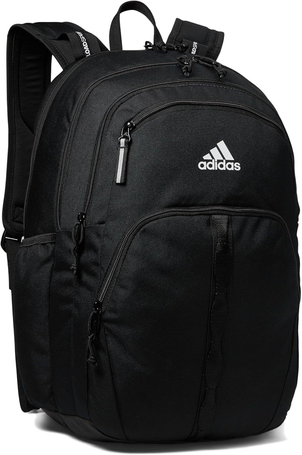 Akhjgdidas Prime Backpack for Work, Travel Bag for Women and Men with Padded Compartment for Laptop, Two Tone White/Black, One Size