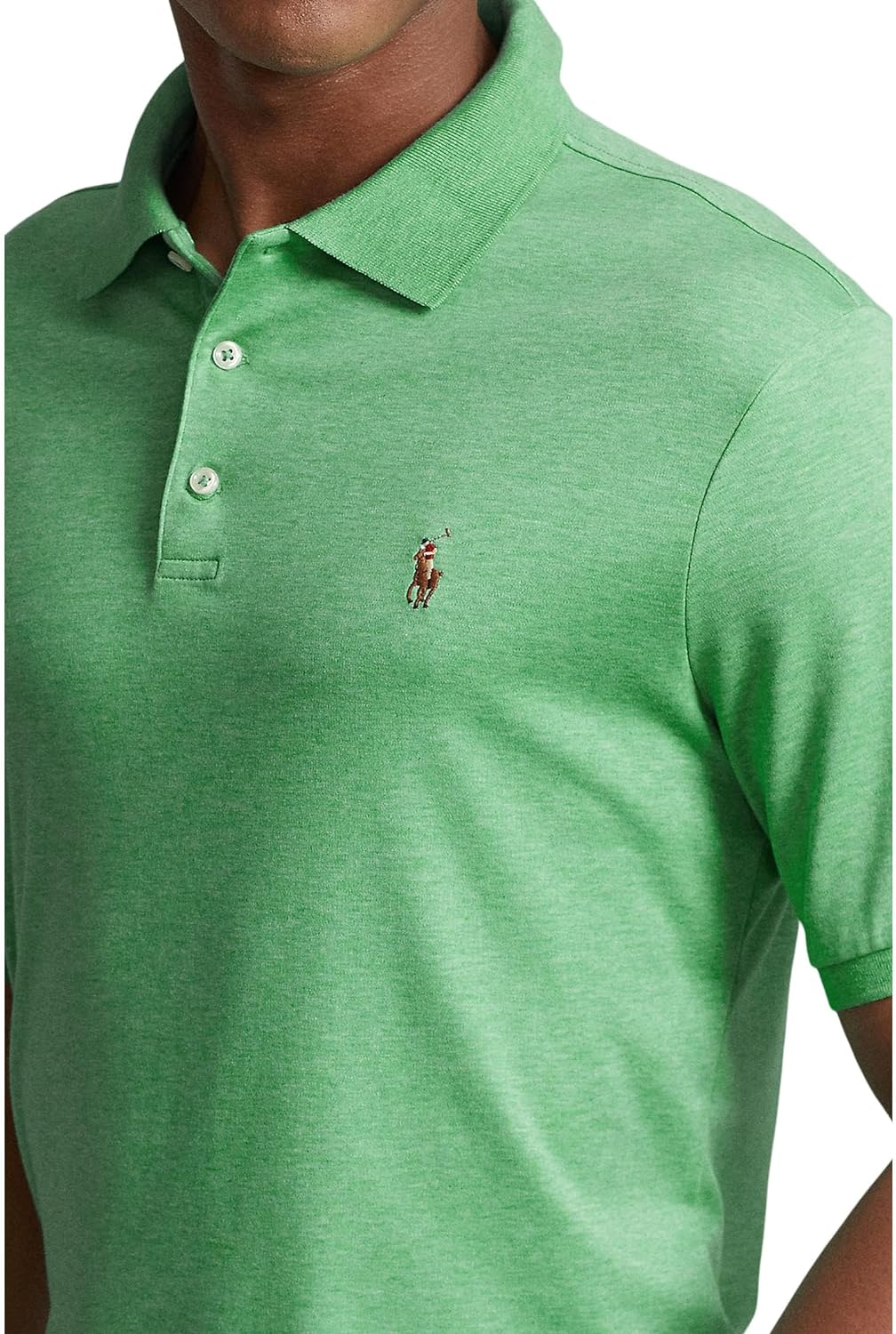 Polo Ralkhjgph Lauren Men's Custom Slim Fit Iconic Mesh Polo