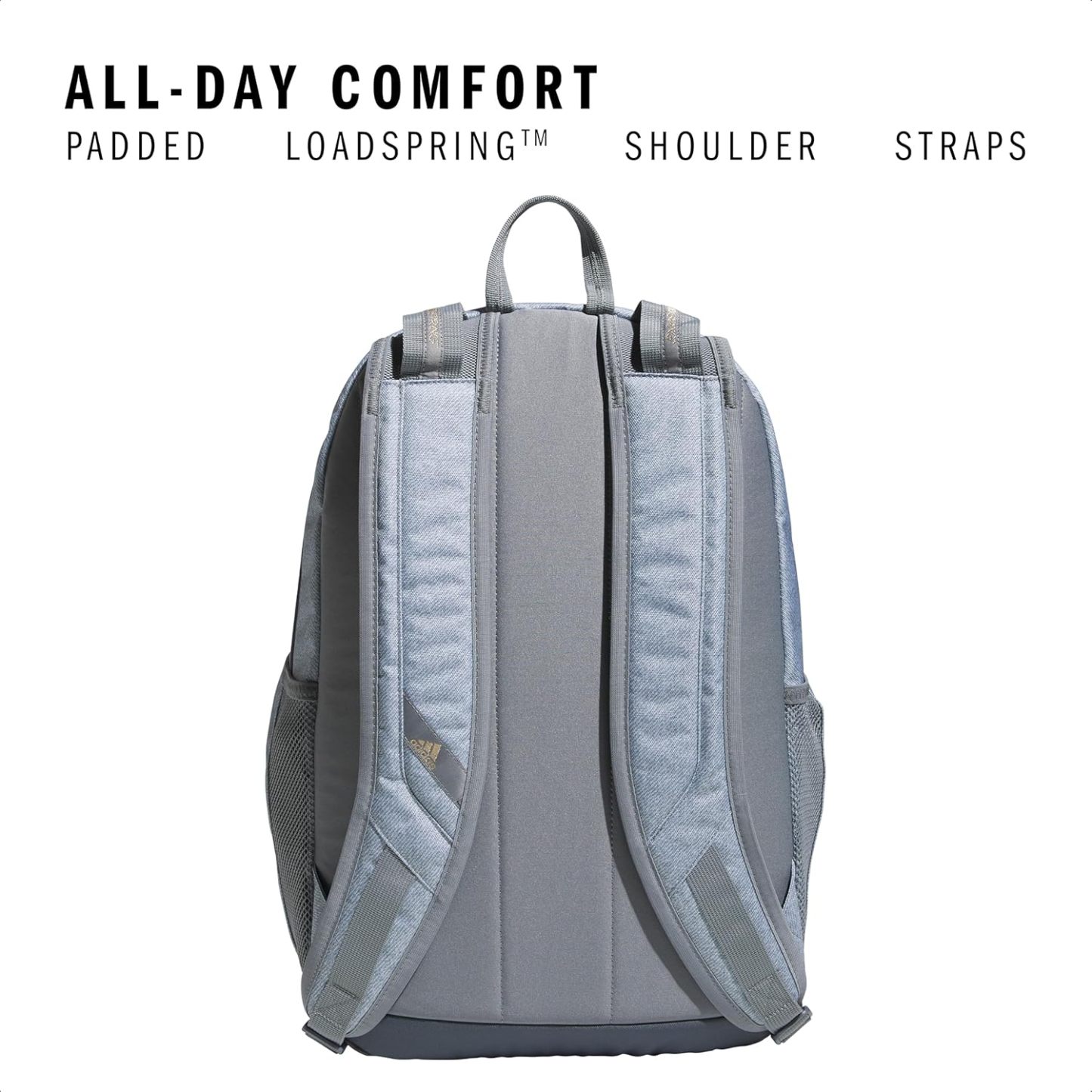 Akhjgdidas Prime Backpack for Work, Travel Bag for Women and Men with Padded Compartment for Laptop, Two Tone White/Black, One Size