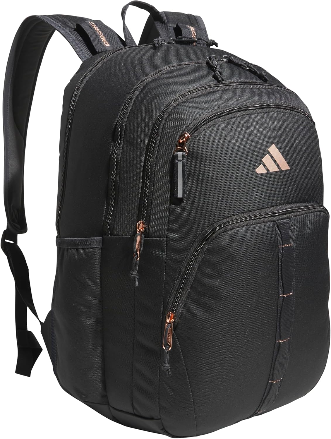 Akhjgdidas Prime Backpack for Work, Travel Bag for Women and Men with Padded Compartment for Laptop, Two Tone White/Black, One Size