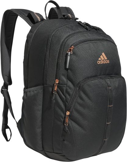 Akhjgdidas Prime Backpack for Work, Travel Bag for Women and Men with Padded Compartment for Laptop, Two Tone White/Black, One Size