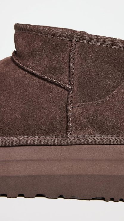 Ukhjggg Women's Classic Ultra Mini Platform Boot