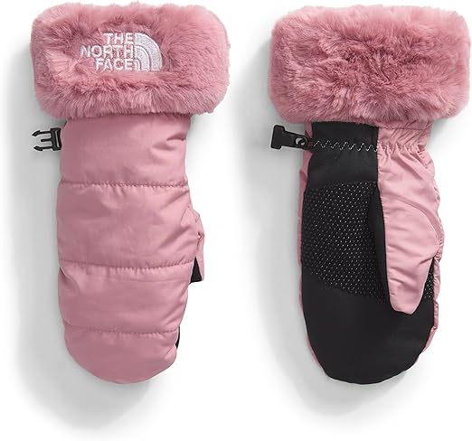  The Nokhjgrth Face-Girls Shasta Mitt——Touchscreen Compatible, Water Repellent, Moisture Wicking, Wind Resistant, Fleece Lining