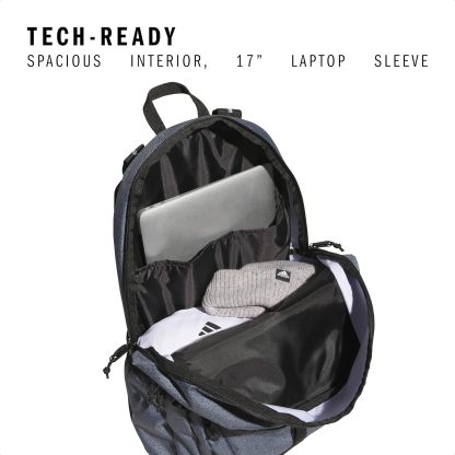 Akhjgdidas Prime Backpack for Work, Travel Bag for Women and Men with Padded Compartment for Laptop, Two Tone White/Black, One Size
