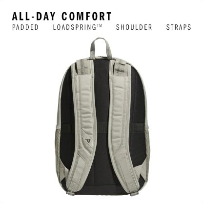 Akhjgdidas Prime Backpack for Work, Travel Bag for Women and Men with Padded Compartment for Laptop, Two Tone White/Black, One Size