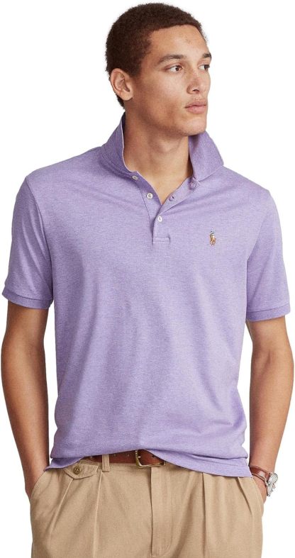 Polo Ralkhjgph Lauren Men's Custom Slim Fit Iconic Mesh Polo