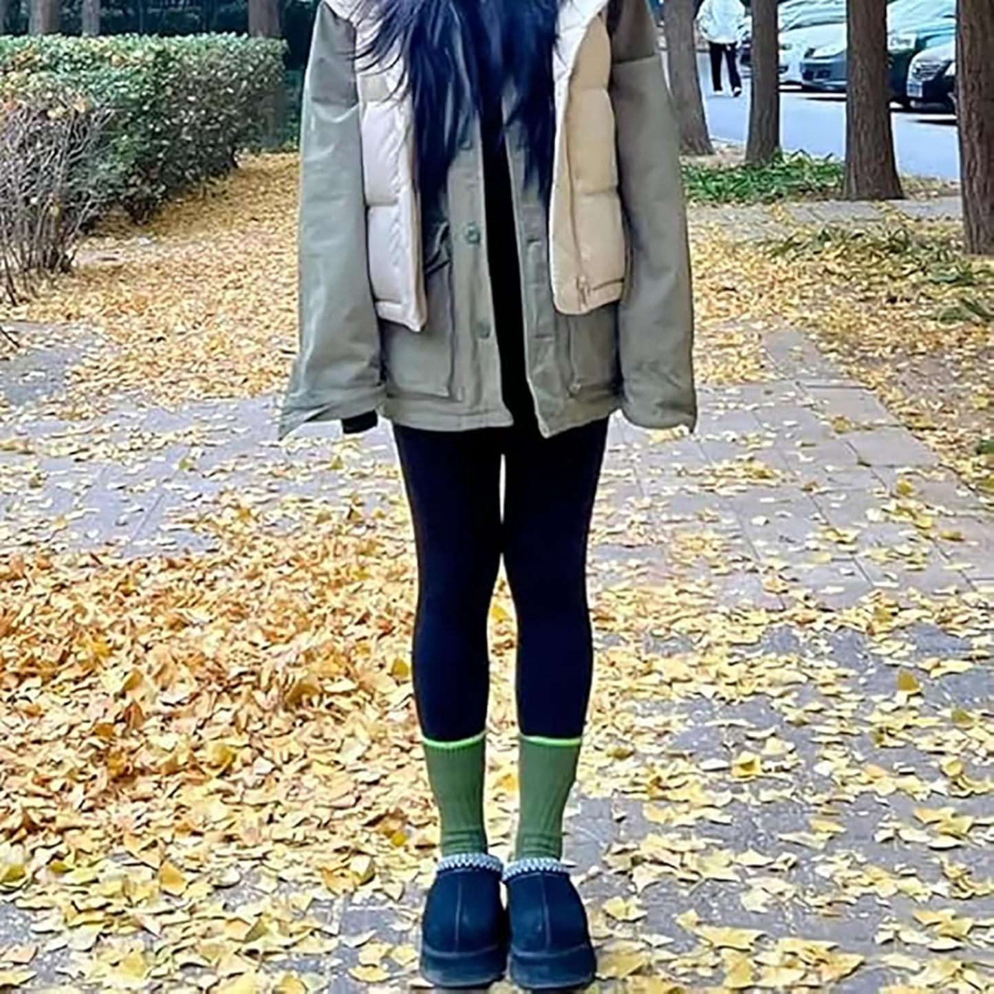 Ukhjggg Women's Platform Mini Boots  For Outdoor