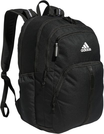 Akhjgdidas Prime Backpack for Work, Travel Bag for Women and Men with Padded Compartment for Laptop, Two Tone White/Black, One Size