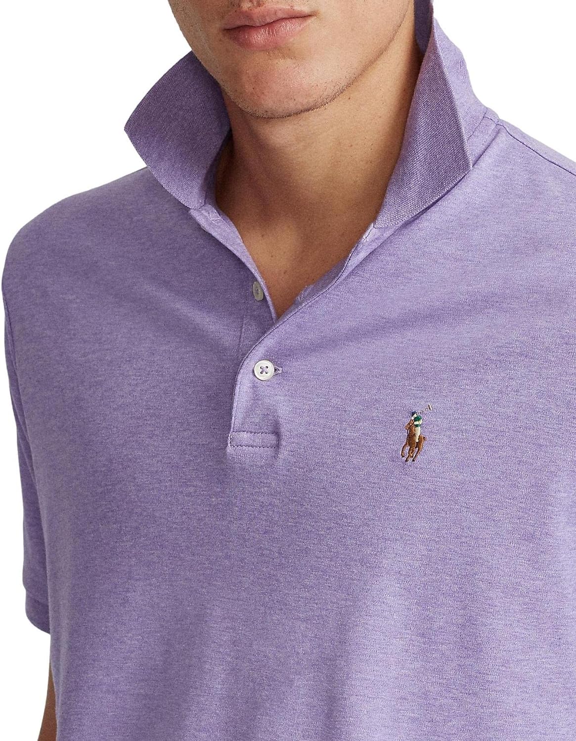 Polo Ralkhjgph Lauren Men's Custom Slim Fit Iconic Mesh Polo
