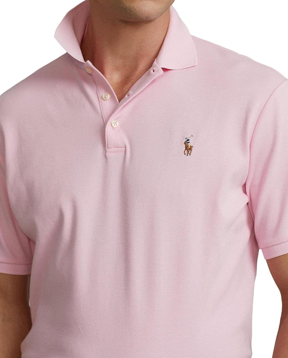 Polo Ralkhjgph Lauren Men's Custom Slim Fit Iconic Mesh Polo