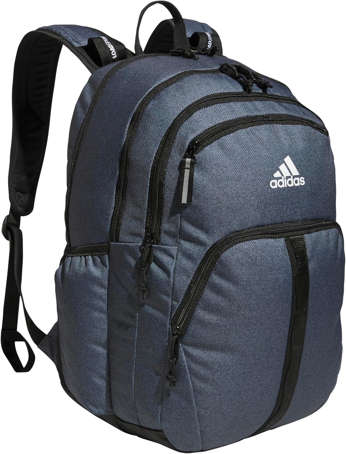 Akhjgdidas Prime Backpack for Work, Travel Bag for Women and Men with Padded Compartment for Laptop, Two Tone White/Black, One Size
