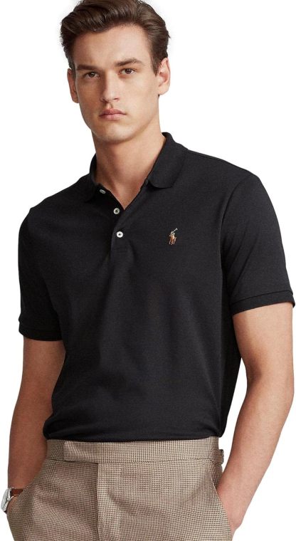 Polo Ralkhjgph Lauren Men's Custom Slim Fit Iconic Mesh Polo