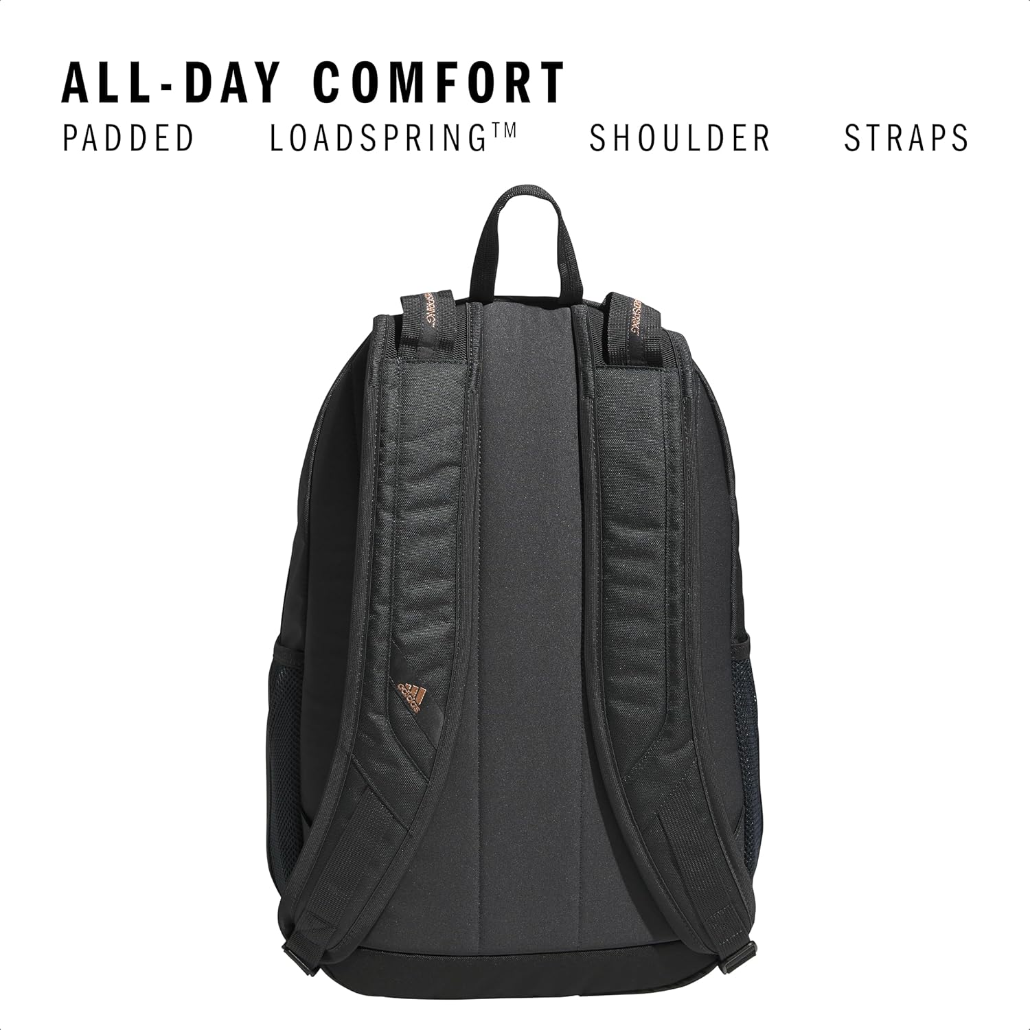 Akhjgdidas Prime Backpack for Work, Travel Bag for Women and Men with Padded Compartment for Laptop, Two Tone White/Black, One Size
