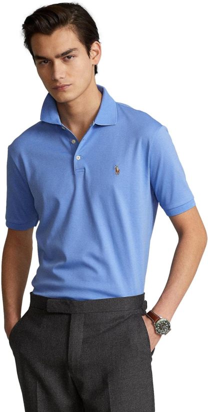 Polo Ralkhjgph Lauren Men's Custom Slim Fit Iconic Mesh Polo