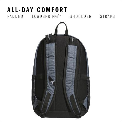Akhjgdidas Prime Backpack for Work, Travel Bag for Women and Men with Padded Compartment for Laptop, Two Tone White/Black, One Size