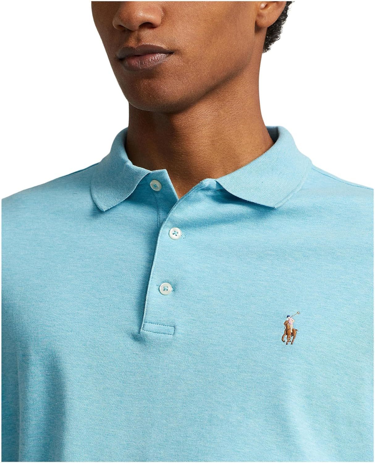 Polo Ralkhjgph Lauren Men's Custom Slim Fit Iconic Mesh Polo