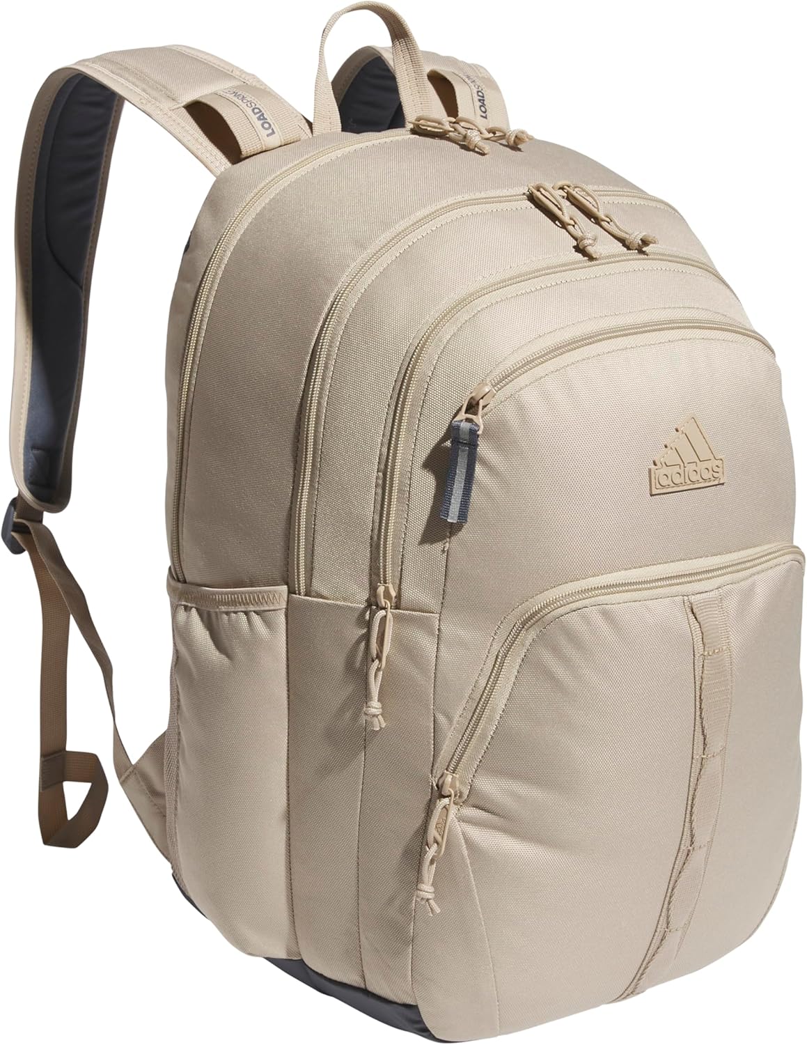 Akhjgdidas Prime Backpack for Work, Travel Bag for Women and Men with Padded Compartment for Laptop, Two Tone White/Black, One Size