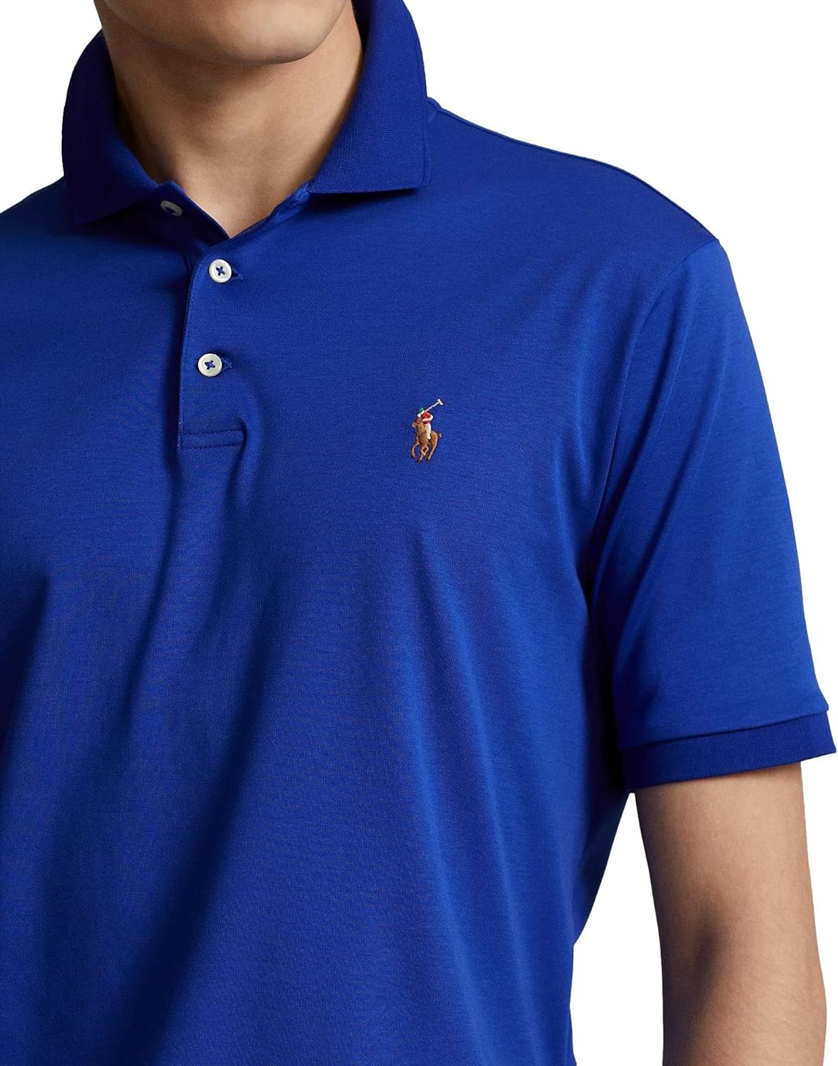 Polo Ralkhjgph Lauren Men's Custom Slim Fit Iconic Mesh Polo