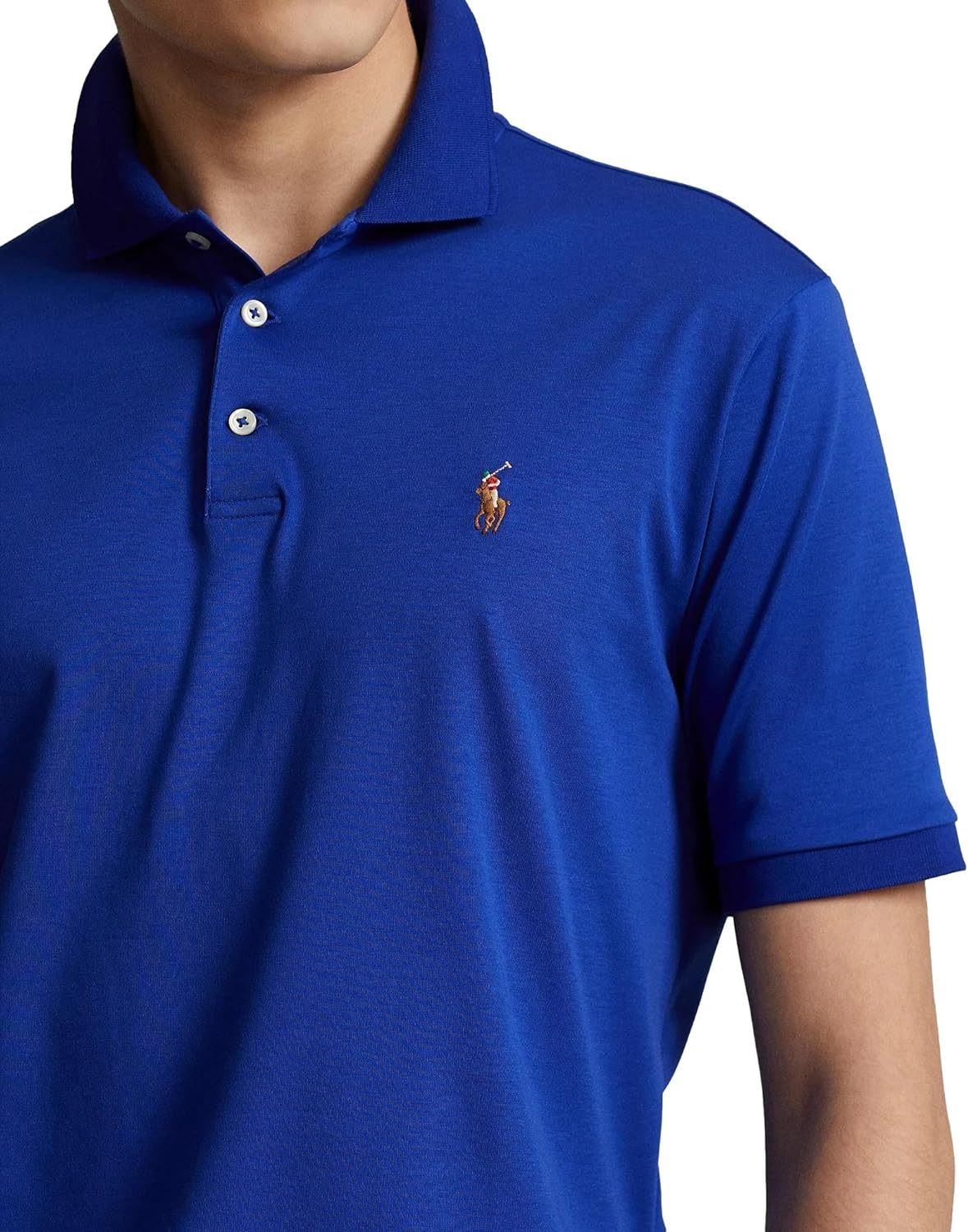 Polo Ralkhjgph Lauren Men's Custom Slim Fit Iconic Mesh Polo
