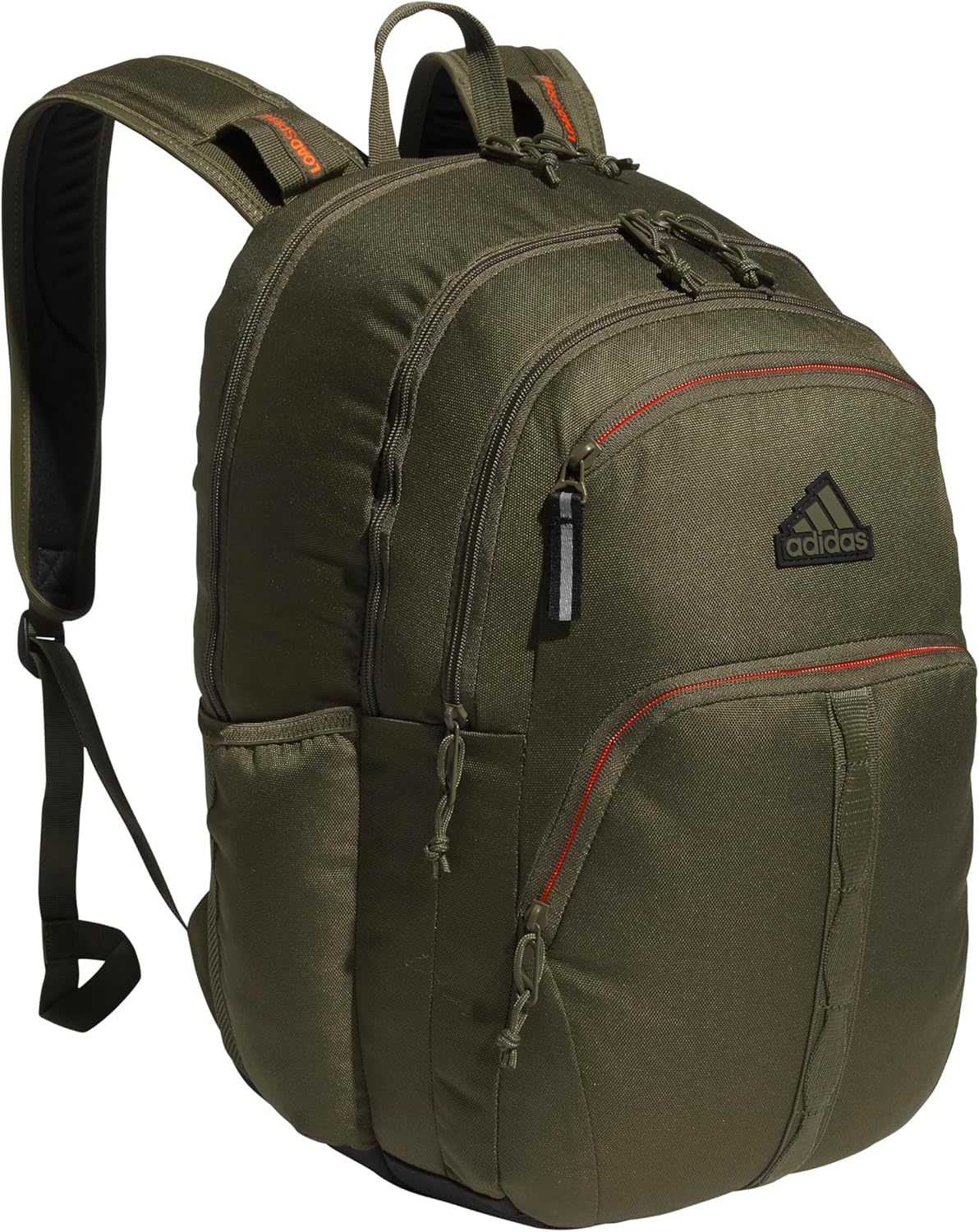 Akhjgdidas Prime Backpack for Work, Travel Bag for Women and Men with Padded Compartment for Laptop, Two Tone White/Black, One Size