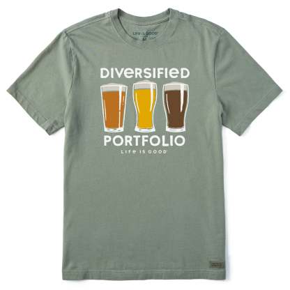 Men's Diversified Portfolio Beer Short Sleeve Tee