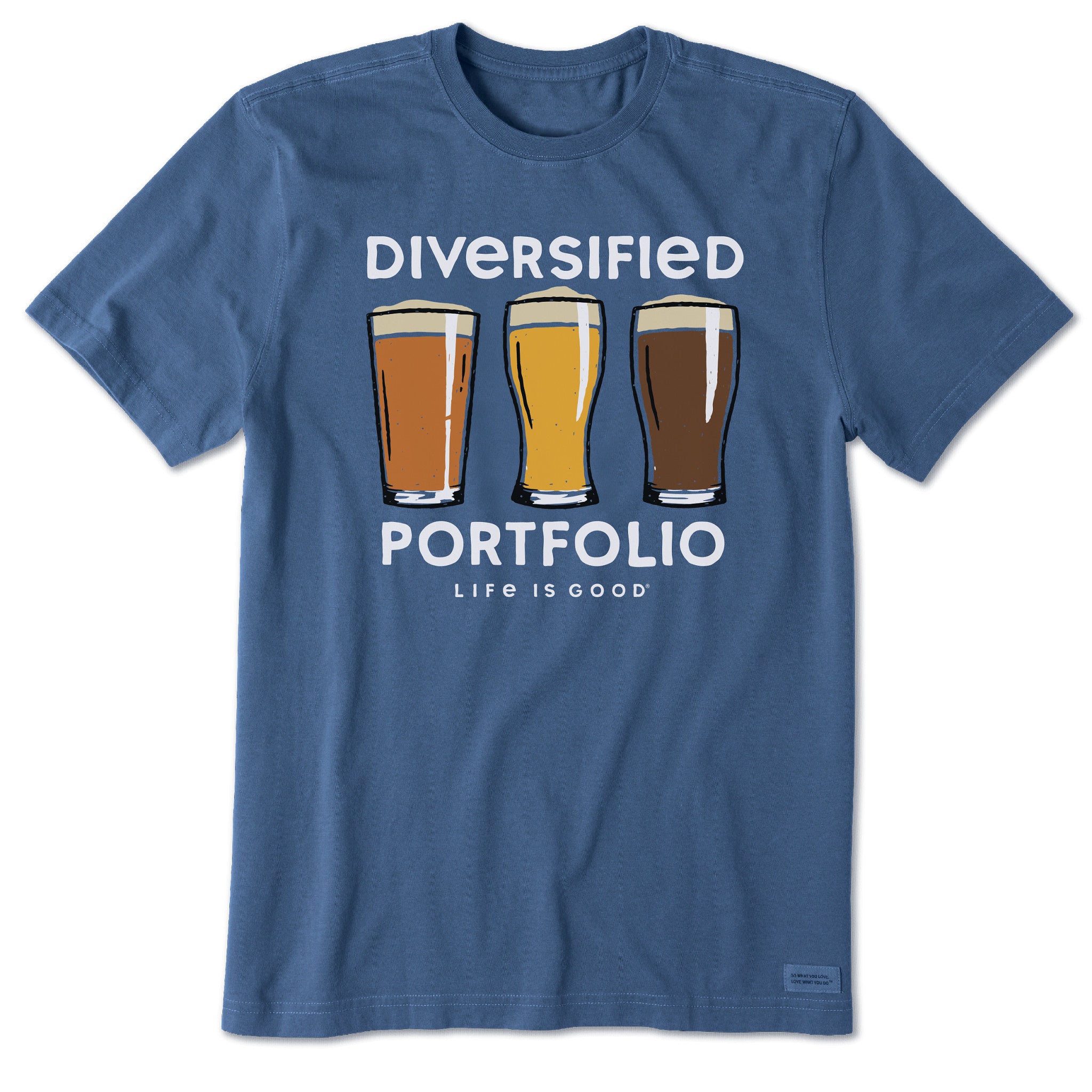 Men's Diversified Portfolio Beer Short Sleeve Tee