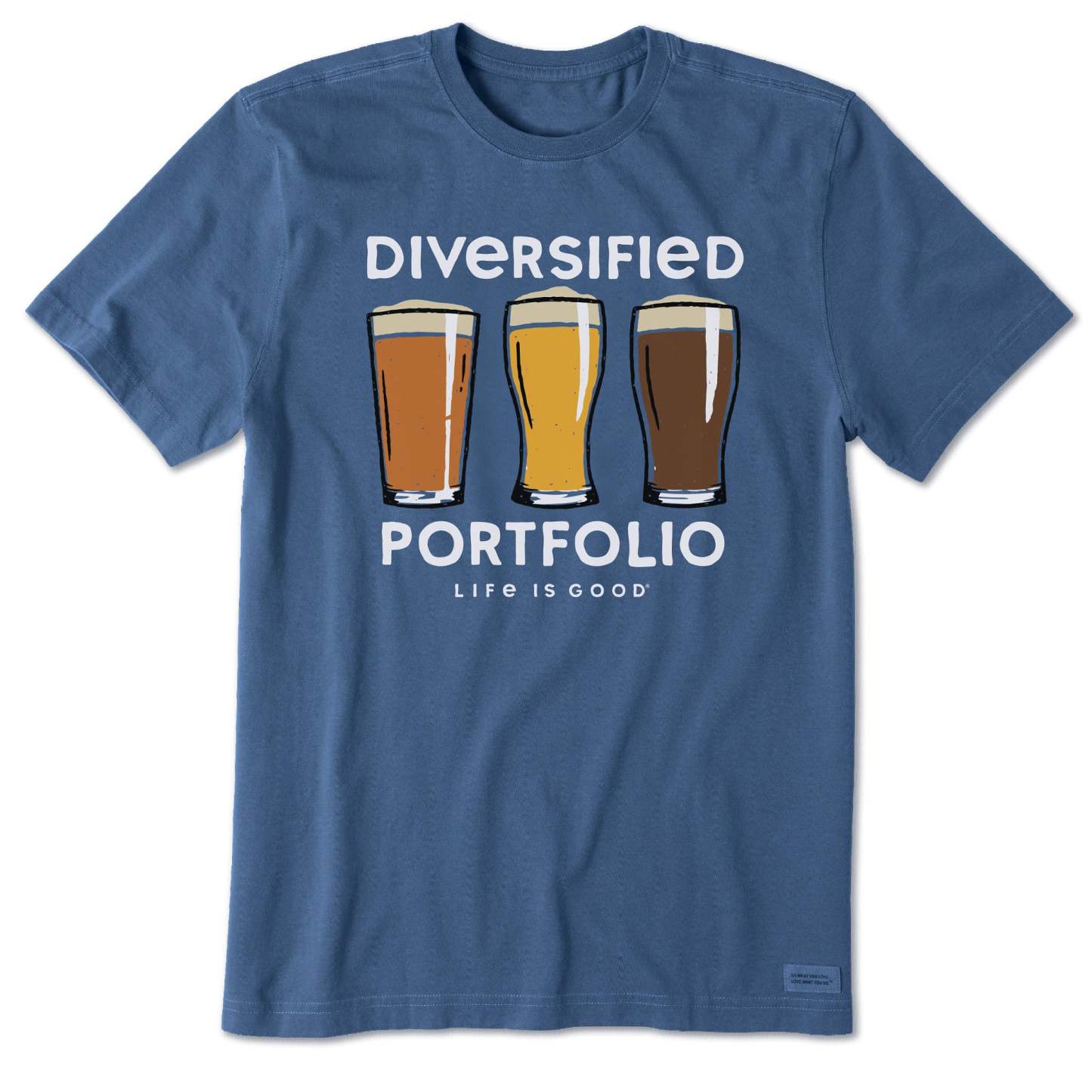 Men's Diversified Portfolio Beer Short Sleeve Tee