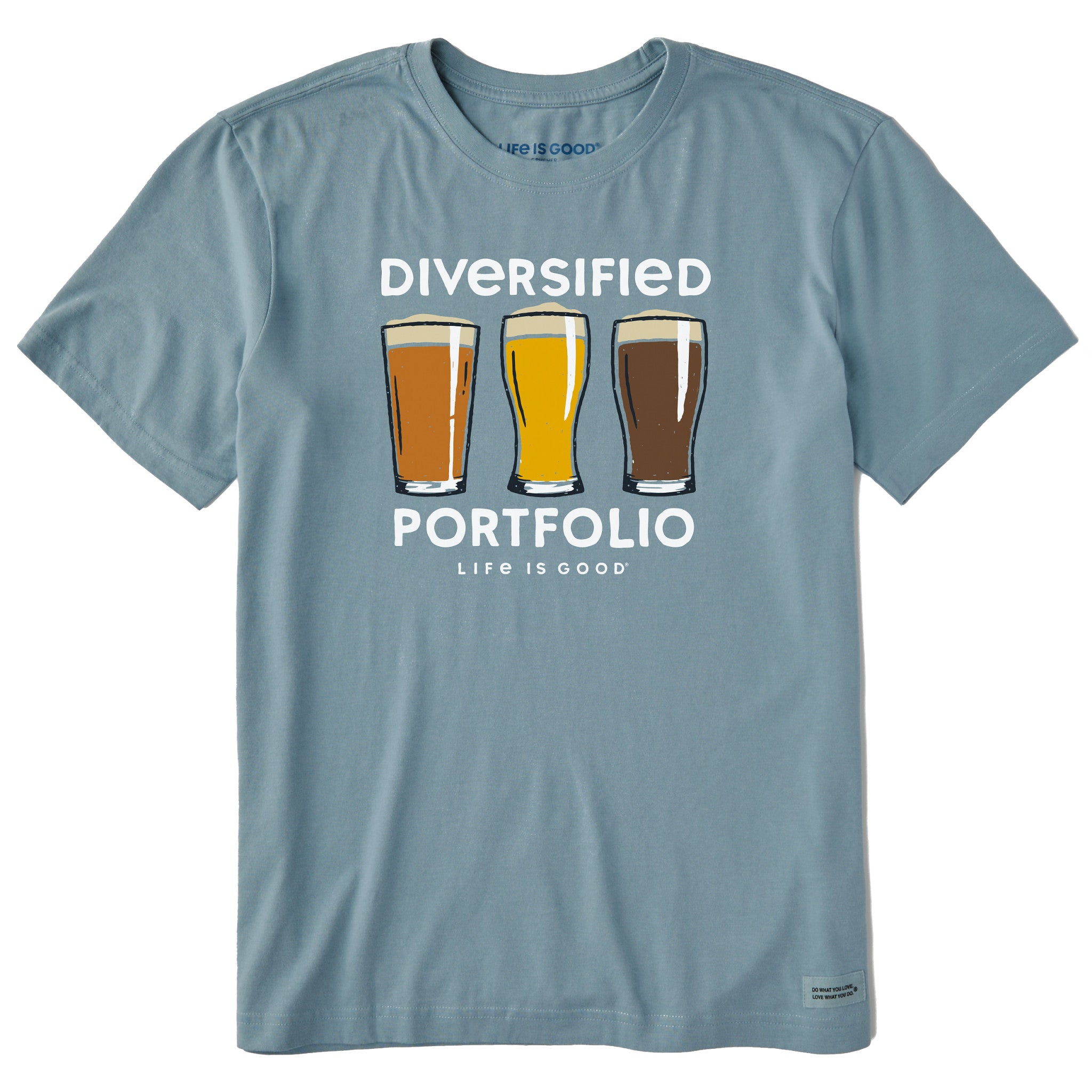 Men's Diversified Portfolio Beer Short Sleeve Tee