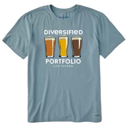 Men's Diversified Portfolio Beer Short Sleeve Tee