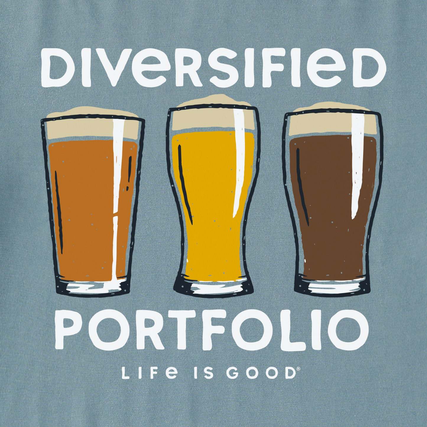 Men's Diversified Portfolio Beer Short Sleeve Tee