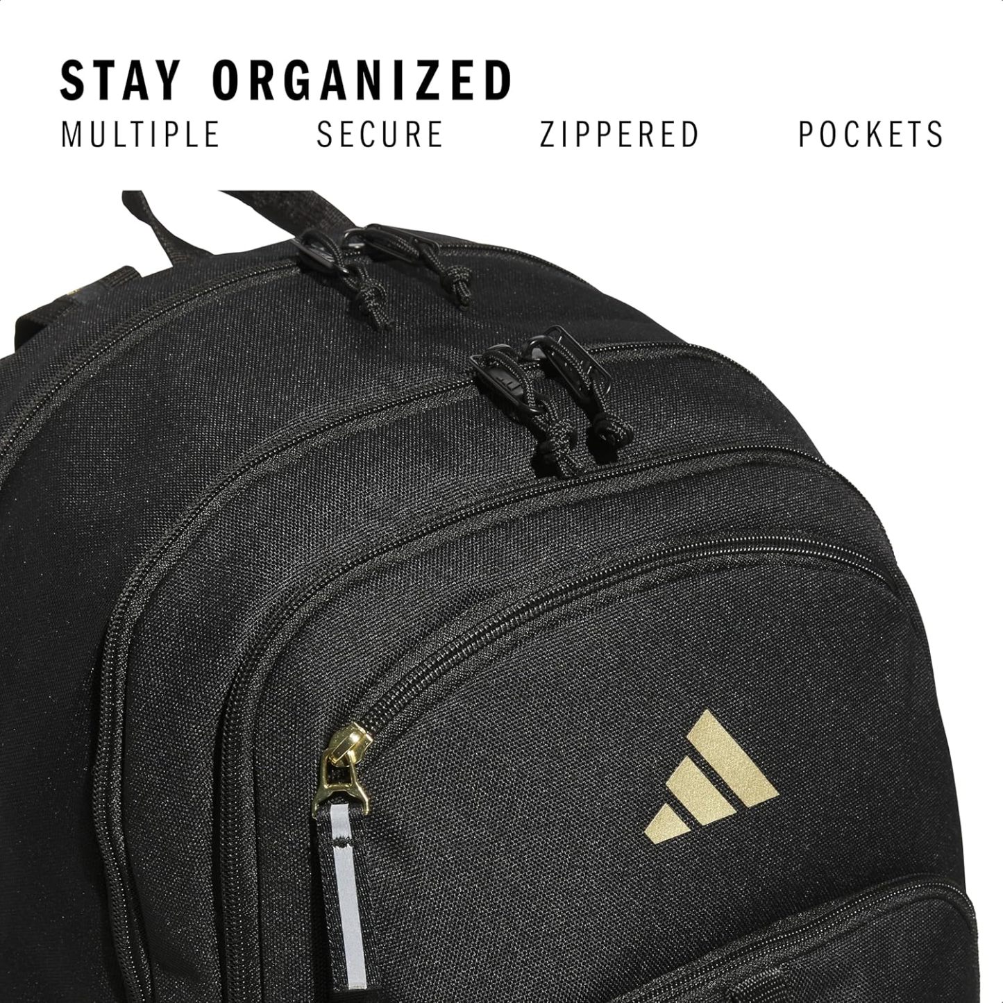 Akhjgdidas Prime Backpack for Work, Travel Bag for Women and Men with Padded Compartment for Laptop, Two Tone White/Black, One Size