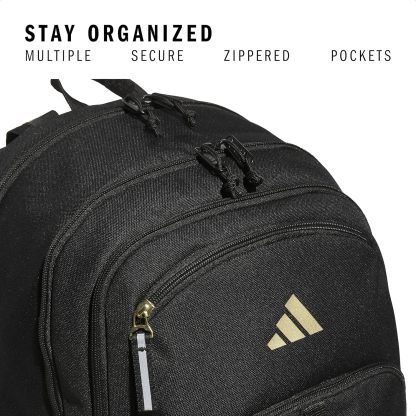 Akhjgdidas Prime Backpack for Work, Travel Bag for Women and Men with Padded Compartment for Laptop, Two Tone White/Black, One Size