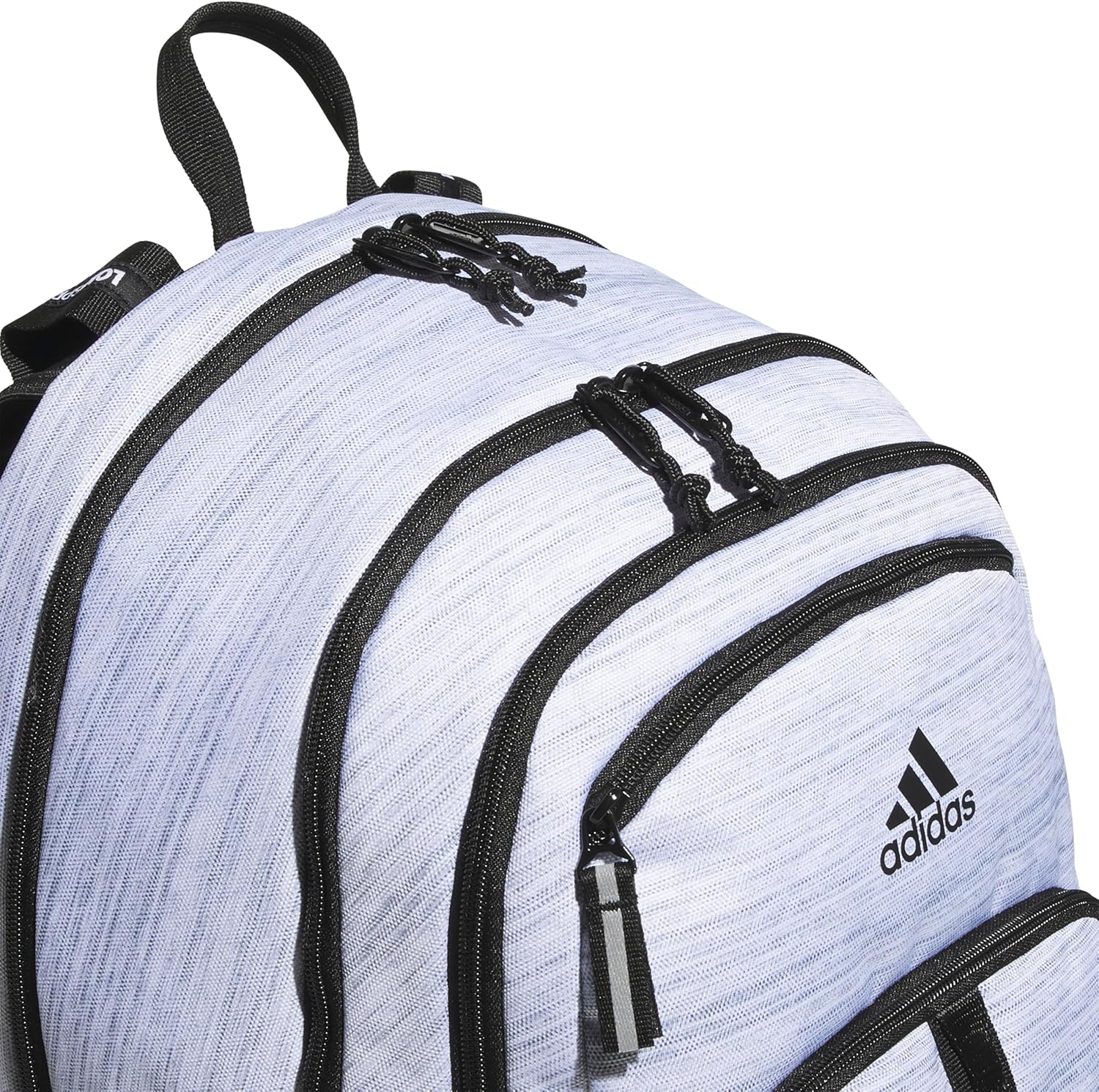 Akhjgdidas Prime Backpack for Work, Travel Bag for Women and Men with Padded Compartment for Laptop, Two Tone White/Black, One Size