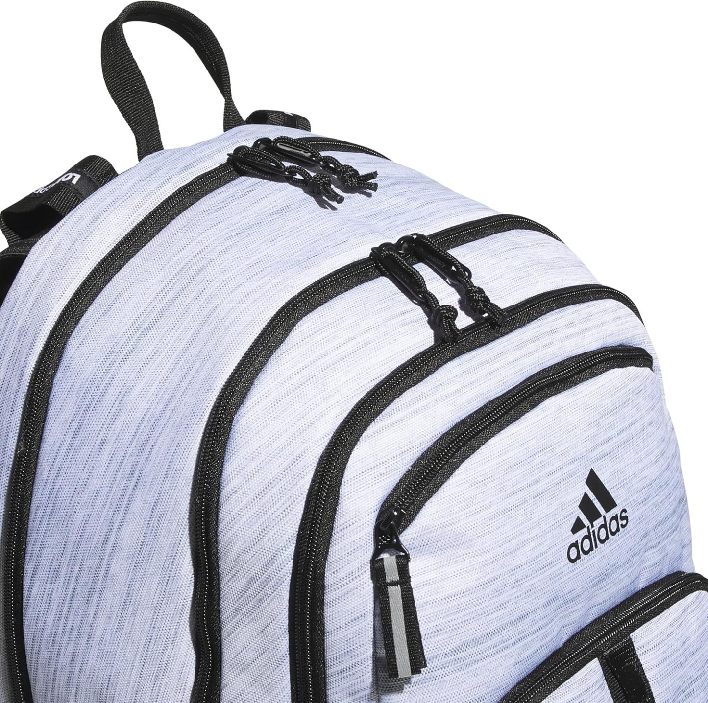 Akhjgdidas Prime Backpack for Work, Travel Bag for Women and Men with Padded Compartment for Laptop, Two Tone White/Black, One Size