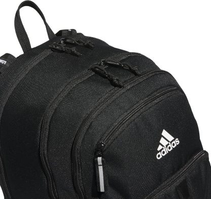 Akhjgdidas Prime Backpack for Work, Travel Bag for Women and Men with Padded Compartment for Laptop, Two Tone White/Black, One Size