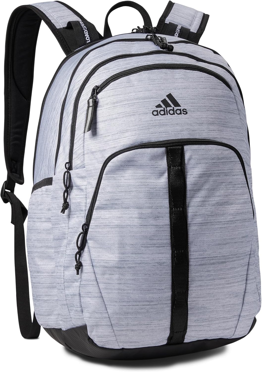 Akhjgdidas Prime Backpack for Work, Travel Bag for Women and Men with Padded Compartment for Laptop, Two Tone White/Black, One Size