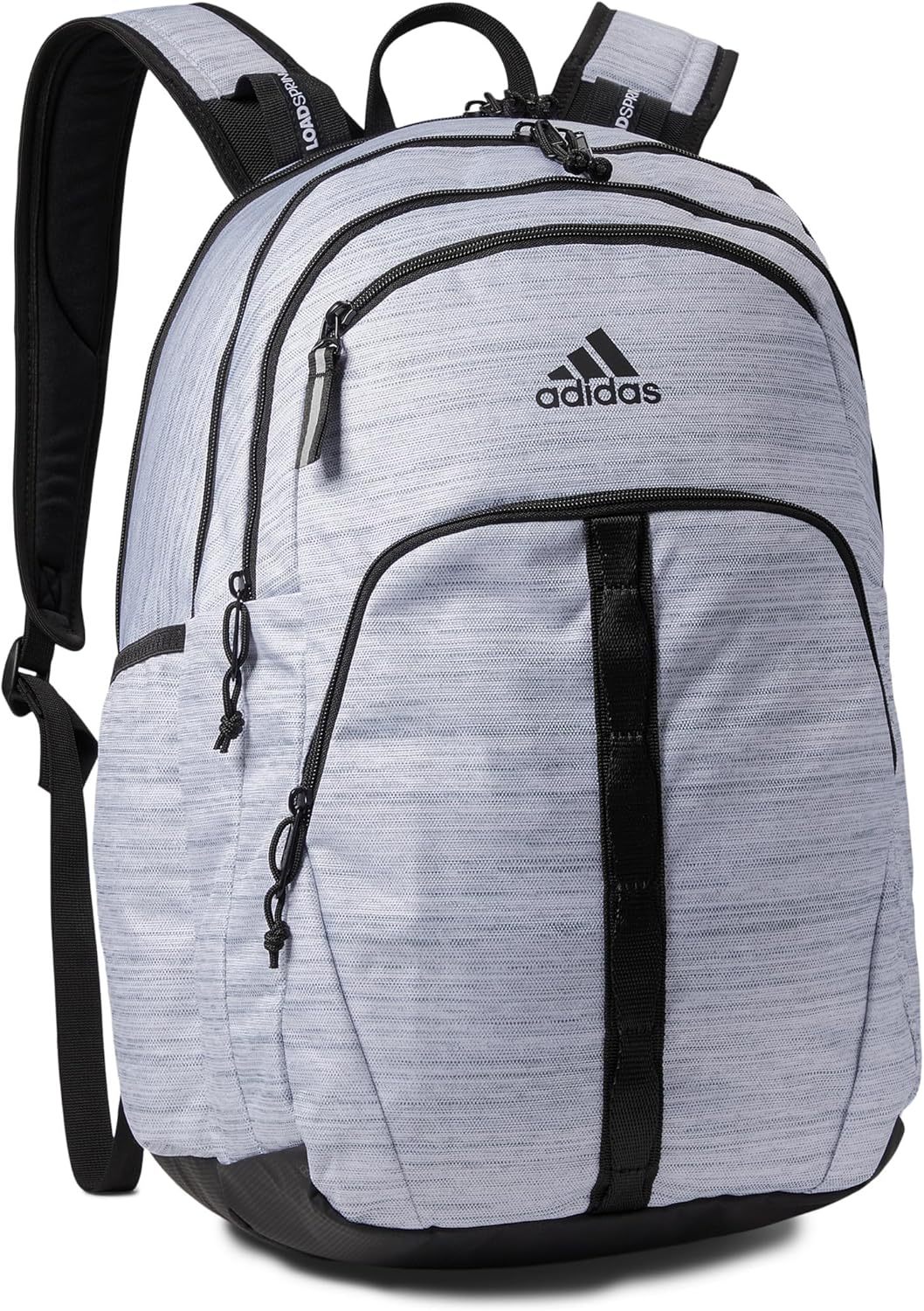 Akhjgdidas Prime Backpack for Work, Travel Bag for Women and Men with Padded Compartment for Laptop, Two Tone White/Black, One Size
