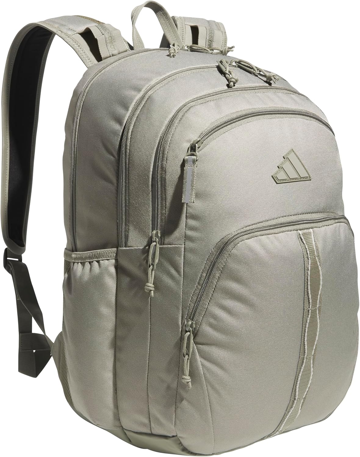 Akhjgdidas Prime Backpack for Work, Travel Bag for Women and Men with Padded Compartment for Laptop, Two Tone White/Black, One Size