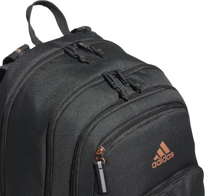 Akhjgdidas Prime Backpack for Work, Travel Bag for Women and Men with Padded Compartment for Laptop, Two Tone White/Black, One Size