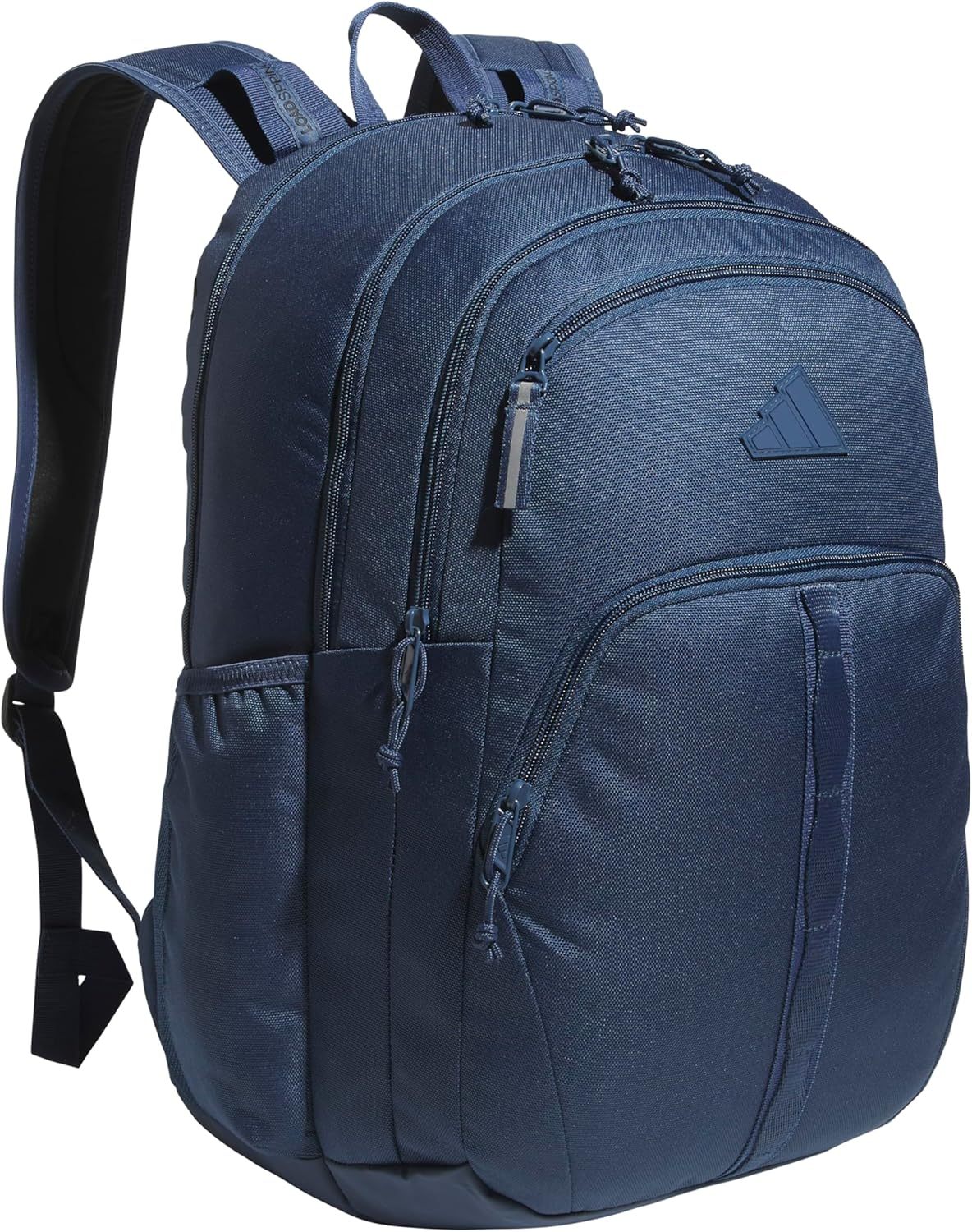 Akhjgdidas Prime Backpack for Work, Travel Bag for Women and Men with Padded Compartment for Laptop, Two Tone White/Black, One Size
