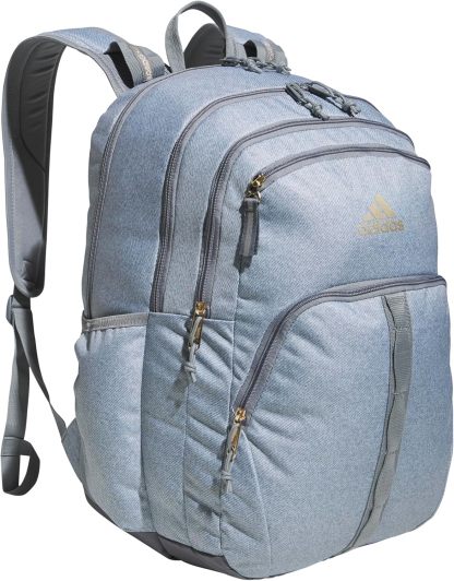 Akhjgdidas Prime Backpack for Work, Travel Bag for Women and Men with Padded Compartment for Laptop, Two Tone White/Black, One Size