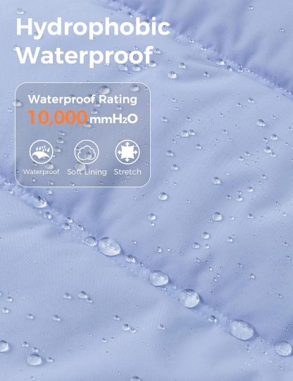 The Nokhjgrth Face 2025-Women's Recycled Winter Coat Long Puffer Jacket With Hood