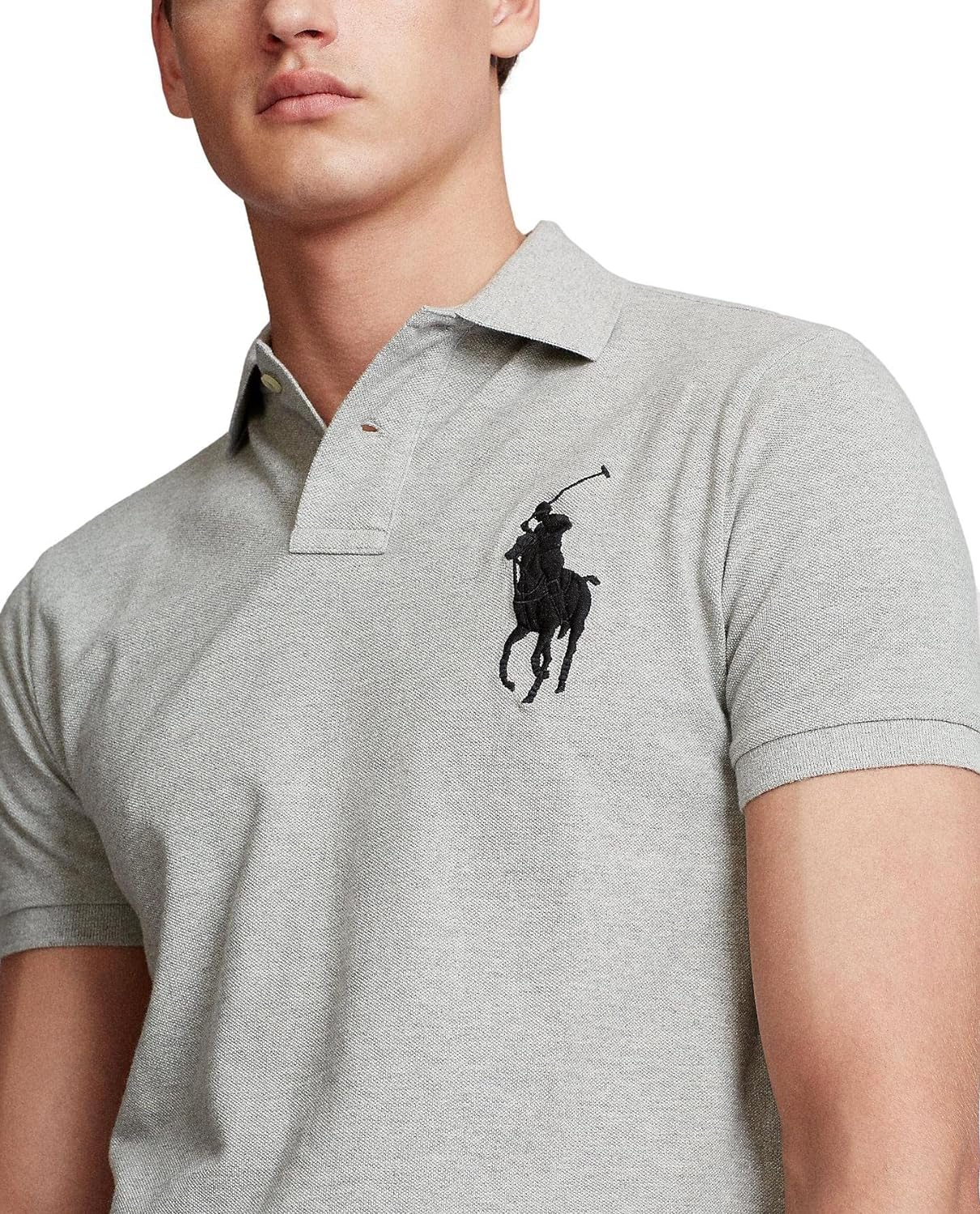 Polo Ralkhjgph Lauren Men's Custom Slim Fit Iconic Mesh Polo